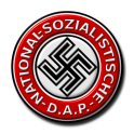 NSDAP - Nazi Swastika - badge - emblem - Occult History Third Reich - Peter Crawford